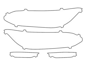 2017-2025 Volvo S90, All, Headlight Cover Film