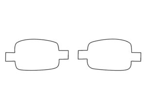 2019-2025 Volvo V60, All, Fog Light Cover Film