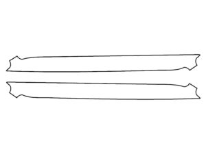 2019-2025 Volvo V60, All, Rear Marker Cover Film