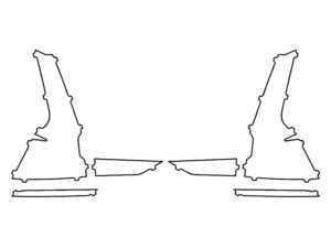 2019-2025 Volvo V60, All, Tail Light Cover Film