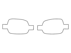 2019-2022 Volvo XC40, All, Fog Light Cover Film