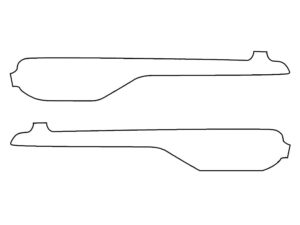 2019-2022 Volvo XC40, All, Rear Marker Cover Film