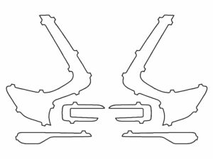 2019-2022 Volvo XC40, All, Tail Light Cover Film