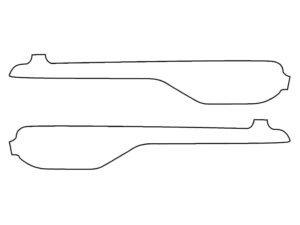 2023-2025 Volvo XC40, All, Rear Marker Cover Film