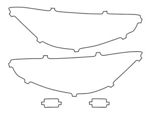 2023-2025 Volvo XC40, All, Headlight Cover Film
