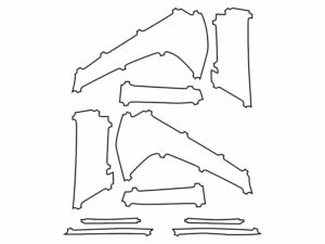 2018-2025 Volvo XC60, All, Tail Light Cover Film