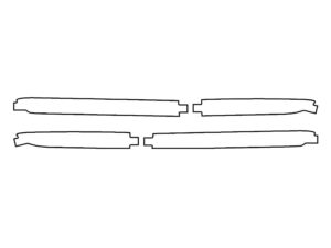 2021-2023 Volkswagen Arteon, SE, Rear Marker Cover Film