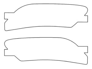 2021-2023 Volkswagen Arteon, SE, Side Marker Cover Film