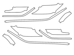 2021-2023 Volkswagen Arteon, SE, Headlight Cover Film