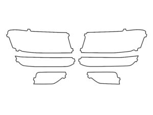 2018-2020 Volkswagen Atlas, All, Headlight Cover Film