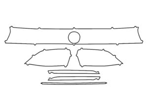 2024-2025 Volkswagen Atlas, Cross Sport, Tail Light Cover Film