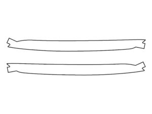 2022-2025 Volkswagen Golf, GTI, Rear Marker Cover Film