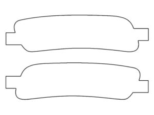 2022-2025 Volkswagen Golf, GTI, Side Marker Cover Film