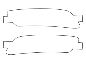 2021-2025 Volkswagen ID.4, All, Side Marker Cover Film