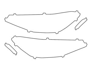 2021-2025 Volkswagen ID.4, All, Headlight Cover Film