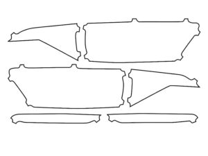 2019-2021 Volkswagen Jetta, All, Tail Light Cover Film