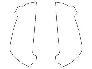 2022-2024 Volkswagen Jetta, Base, Fog Light Cover Film