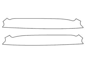 2022-2024 Volkswagen Jetta, Base, Rear Marker Cover Film