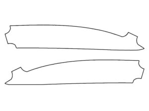 2022-2024 Volkswagen Jetta, GLI, Rear Marker Cover Film