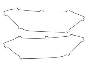 2022-2024 Volkswagen Jetta, GLI, Headlight Cover Film