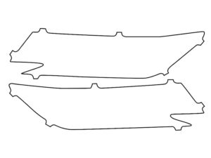 2020-2022 Volkswagen Passat, All, Headlight Cover Film