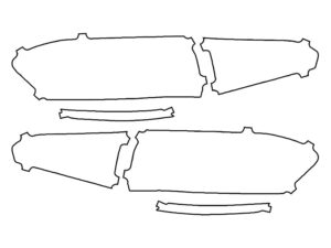 2020-2022 Volkswagen Passat, All, Tail Light Cover Film