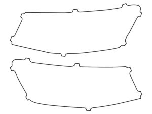 2022-2024 Volkswagen Taos, All, Headlight Cover Film