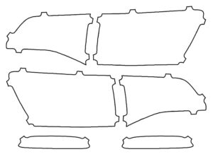 2022-2024 Volkswagen Taos, All, Tail Light Cover Film