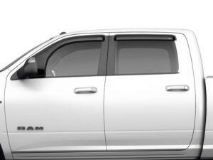 2019-2024 Ram Truck, (Except Single Cab), Bubble Extended Ventgard, Front and Rear Doors, Smoke