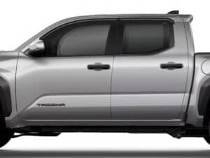 2024-2026 Toyota Tacoma, Double Cab, Bubble Extended Ventgard, Front and Rear Doors, Smoke