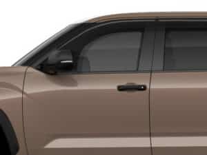 2022-2026 Toyota Tundra, All, Bubble Extended Ventgard, Front Doors, Smoke