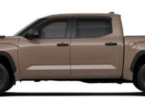 2022-2026 Toyota Tundra, Crew Max, Bubble Extended Ventgard, Front and Rear Doors, Smoke
