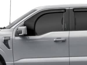 2015-2025 Ford F-150, Bubble Extended Ventgard, Front Doors, Smoke