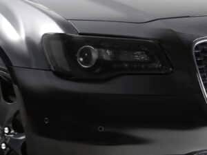 2011-2023 Chrysler 300, Headlight Cover Kit, 4 Piece, Carbon Fiber Look