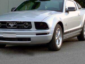 2005-2009 Ford Mustang, Front Turn Signal Covers, 2 Piece, Smoke