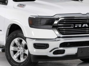 2019-2024 Ram 1500, Headlight cover, 2 Piece,Carbon Fiber Look