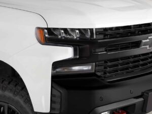 2019-2022 Chevrolet Silverado, Headlight Cover, 6 Piece, Clear