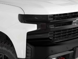 2019-2022 Chevrolet Silverado, Headlight Cover, 6 Piece, Smoke