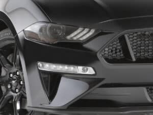 2018-2023 Ford Mustang, Headlight Cover, Carbon Fiber Look