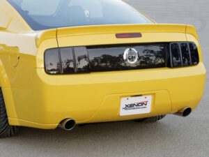 2005-2009 Ford Mustang, Taillight Cover, 2 Piece, Carbon Fiber Look