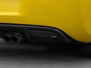 2005-2013 Chevrolet Corvette, Reverse Light Covers, 2 Piece, Carbon Fiber Look