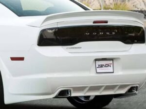 2011-2014 Dodge Charger, Black Out Panel, 1 Piece, Carbon Fiber Look, Logo Cut Out