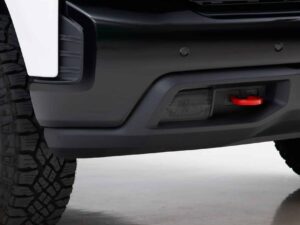 2019-2022 Chevrolet Silverado, Fog Light Covers, 2 Piece, Carbon Fiber Look