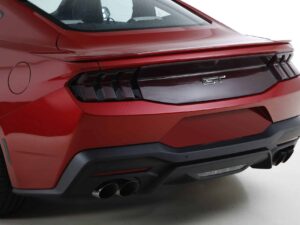 2024-2026 Ford Mustang, Convertible Only, Black Out Panel Kit, Carbon Fiber Look