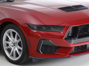 2024-2026 Ford Mustang, All, Headlight Cover Kit, Carbon Fiber Look