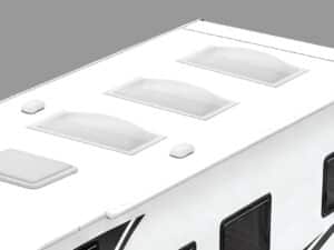 GT Styling RV Skylight, 14 Inch Wide x 22 Inch Long, White, Qty 3