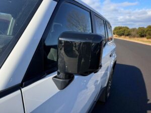 Gloss Black Door Mirror Cover