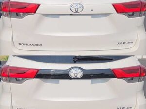 Gloss Black Tailgate Molding