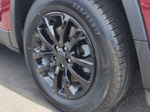 Gloss Black Wheel Skin