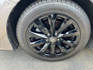 Gloss Black Wheel Skin